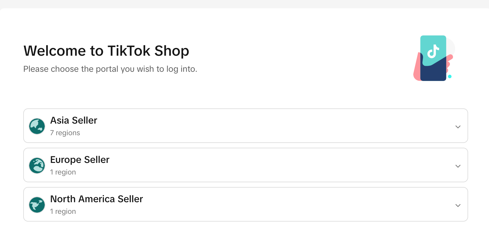 TikTok shop Seller Center